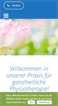 Mobile Screenshot of physiotherapie-ganzheitlich.de