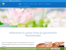 Tablet Screenshot of physiotherapie-ganzheitlich.de
